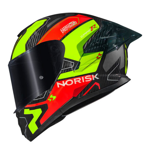 CAPACETE NORISK CARBON R RIDER LARANJA - Image 5