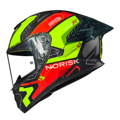 CAPACETE NORISK CARBON R RIDER LARANJA - Image 6