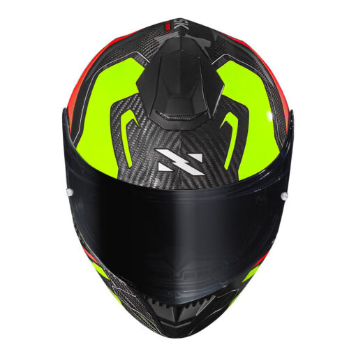 CAPACETE NORISK CARBON R RIDER LARANJA - Image 7