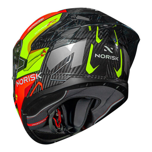 CAPACETE NORISK CARBON R RIDER LARANJA - Image 10