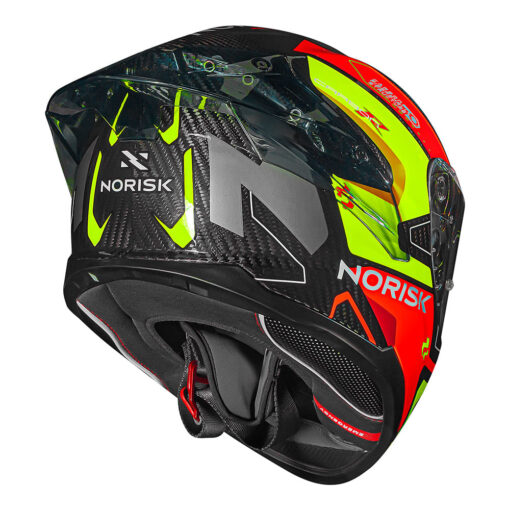 CAPACETE NORISK CARBON R RIDER LARANJA - Image 2
