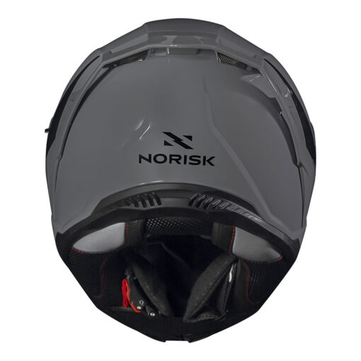 CAPACETE NORISK STRADA II MONOCOLOR NARDO CINZA - Image 8