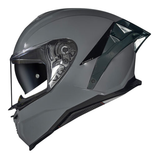 CAPACETE NORISK STRADA II MONOCOLOR NARDO CINZA - Image 2