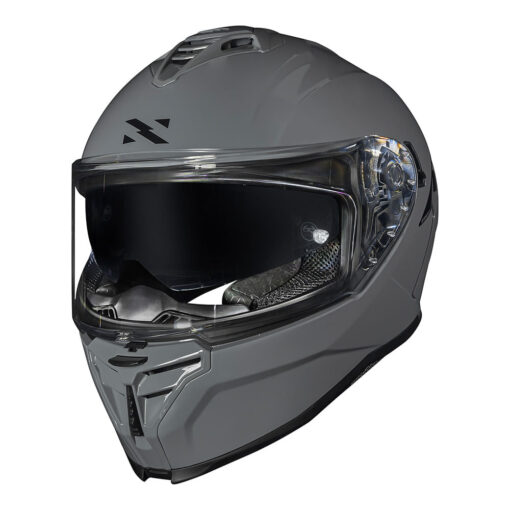 CAPACETE NORISK STRADA II MONOCOLOR NARDO CINZA - Image 4