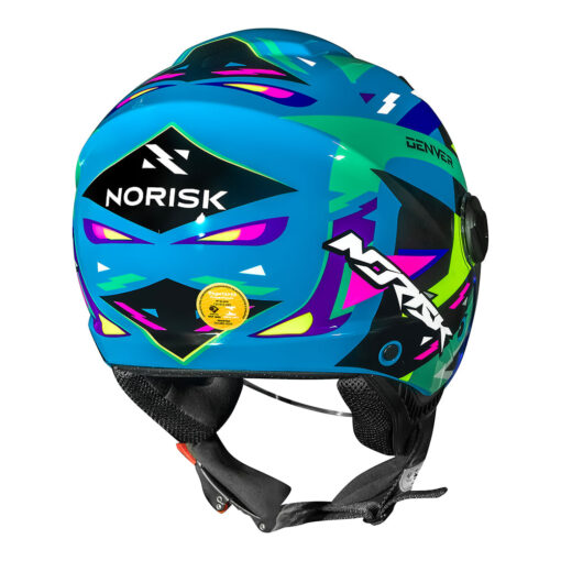 CAPACETE NORISK ORION SV DENVER PRETO - Image 6