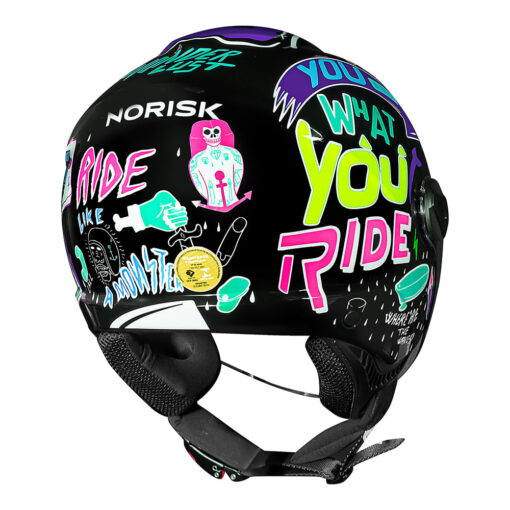 CAPACETE NORISK ORION SV FREE PRETO - Image 4