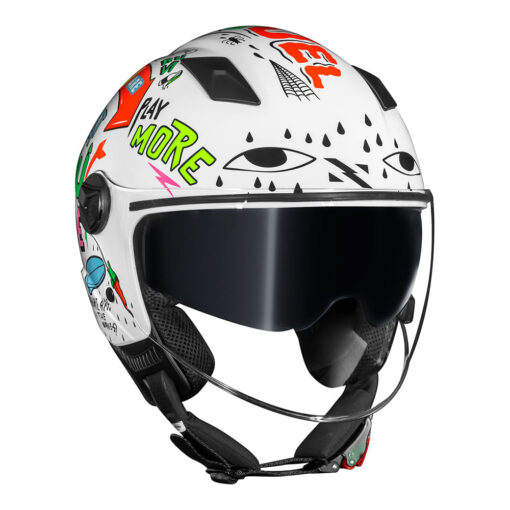 CAPACETE NORISK ORION SV FREE BRANCO - Image 8