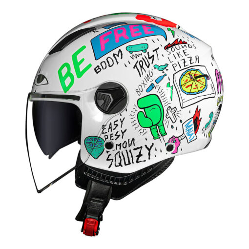 CAPACETE NORISK ORION SV FREE BRANCO - Image 2