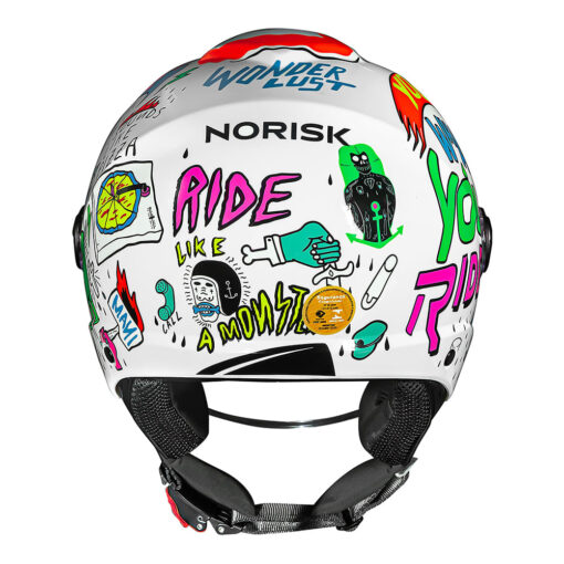 CAPACETE NORISK ORION SV FREE BRANCO - Image 3