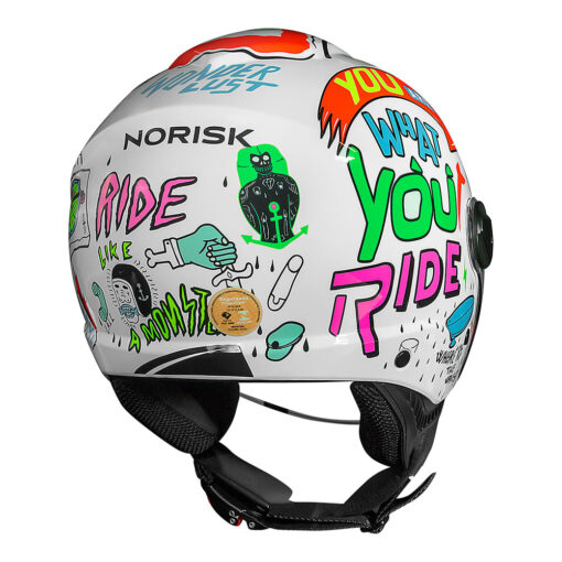 CAPACETE NORISK ORION SV FREE BRANCO - Image 5