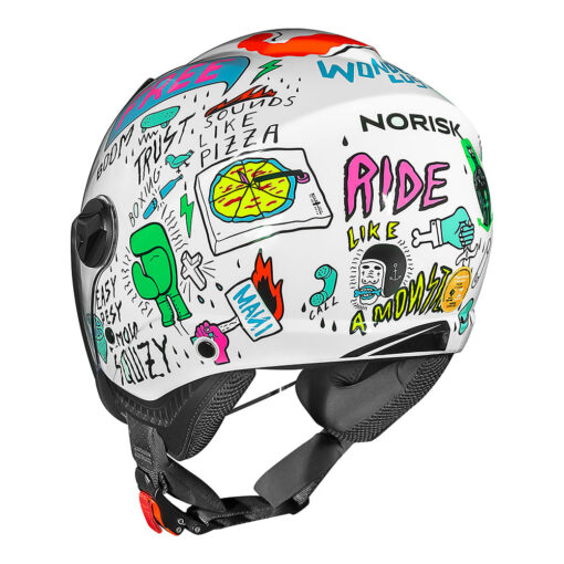 CAPACETE NORISK ORION SV FREE BRANCO - Image 6