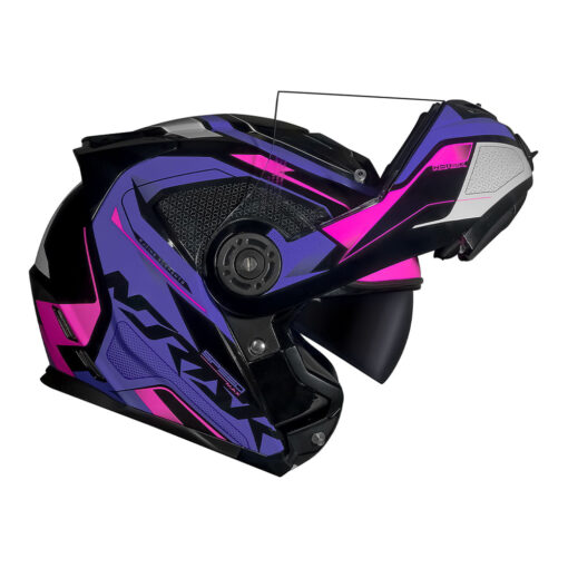 CAPACETE NORISK ROUTE FF345 SPEEDMAX ROXO - Image 2