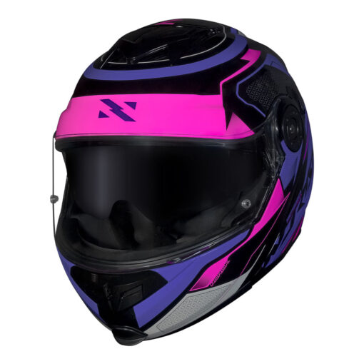 CAPACETE NORISK ROUTE FF345 SPEEDMAX ROXO - Image 4