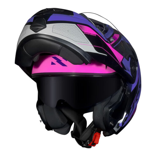 CAPACETE NORISK ROUTE FF345 SPEEDMAX ROXO - Image 5