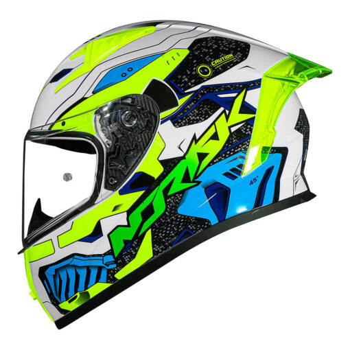 CAPACETE NORISK FLOW ROBOT AMARELO - Image 8