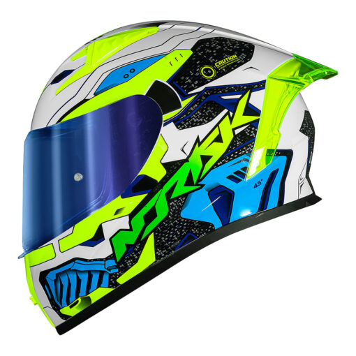 CAPACETE NORISK FLOW ROBOT AMARELO - Image 11