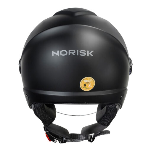 CAPACETE NORISK ORION SV MONOCOLOR PRETO FOSCO - Image 8